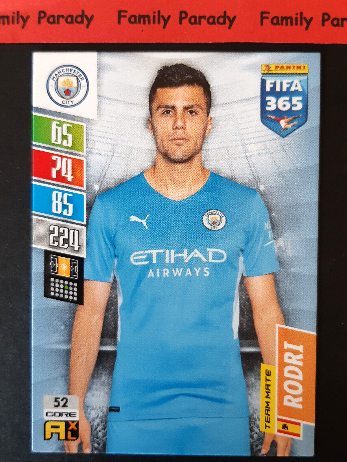 スポーツ選手 PANINI RODRI 09/10 スポーツ選手 PANINI RODRI 09/10 Rodri Wins The 2024 Ballon d