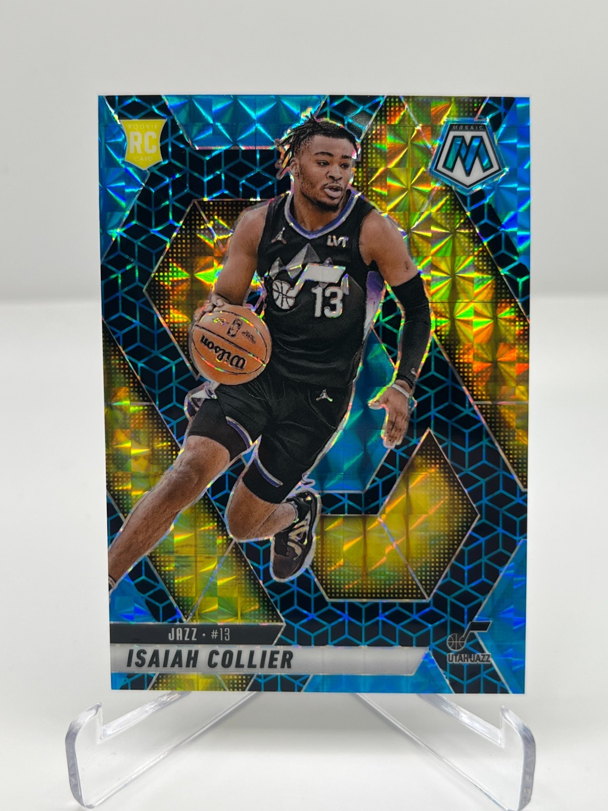 2024-25 PANINI MOSAIC BASKETBALL ISAIAH COLLIER RC 25/25