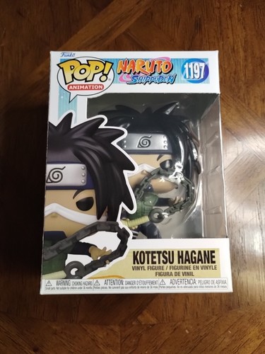 FUNKO POP! ANIMATION: Naruto- Kotetsu Hagane w/Weapon New