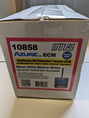 MARS 10858 DIRECT DRIVE MOTOR 1/5-1/2 HP
