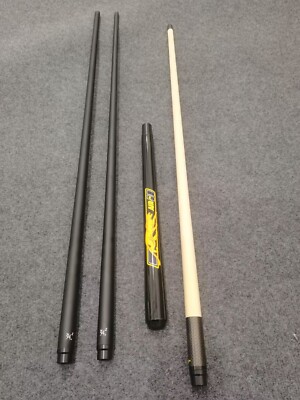 1Pc PREOAIDR Air JUMP Cue Stick + 2Pcs 3142 Black Shaft 13mm