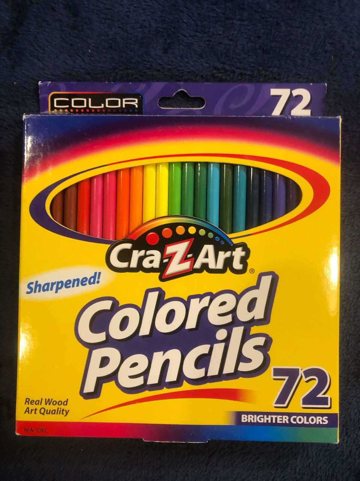 オリジナルアートコレクション#72 COLORED PENCILS, 72 Count Craz-Z-Art Assorted Sharpened Art