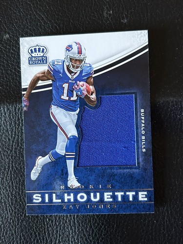 2017 Panini Preferred Jumbo Rookie Silhouette Jerseys Zay