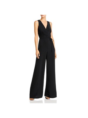 

LIKELY Женский вечерний комбинезон без рукавов Black Tie Waist, Черный