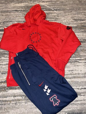 Nike Philadelphia 76ers 2023/24 City Edition Courtside Warmup Set Size Large