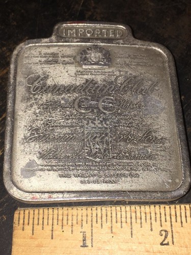VINTAGE Canadian Club Belt Buckle 1975