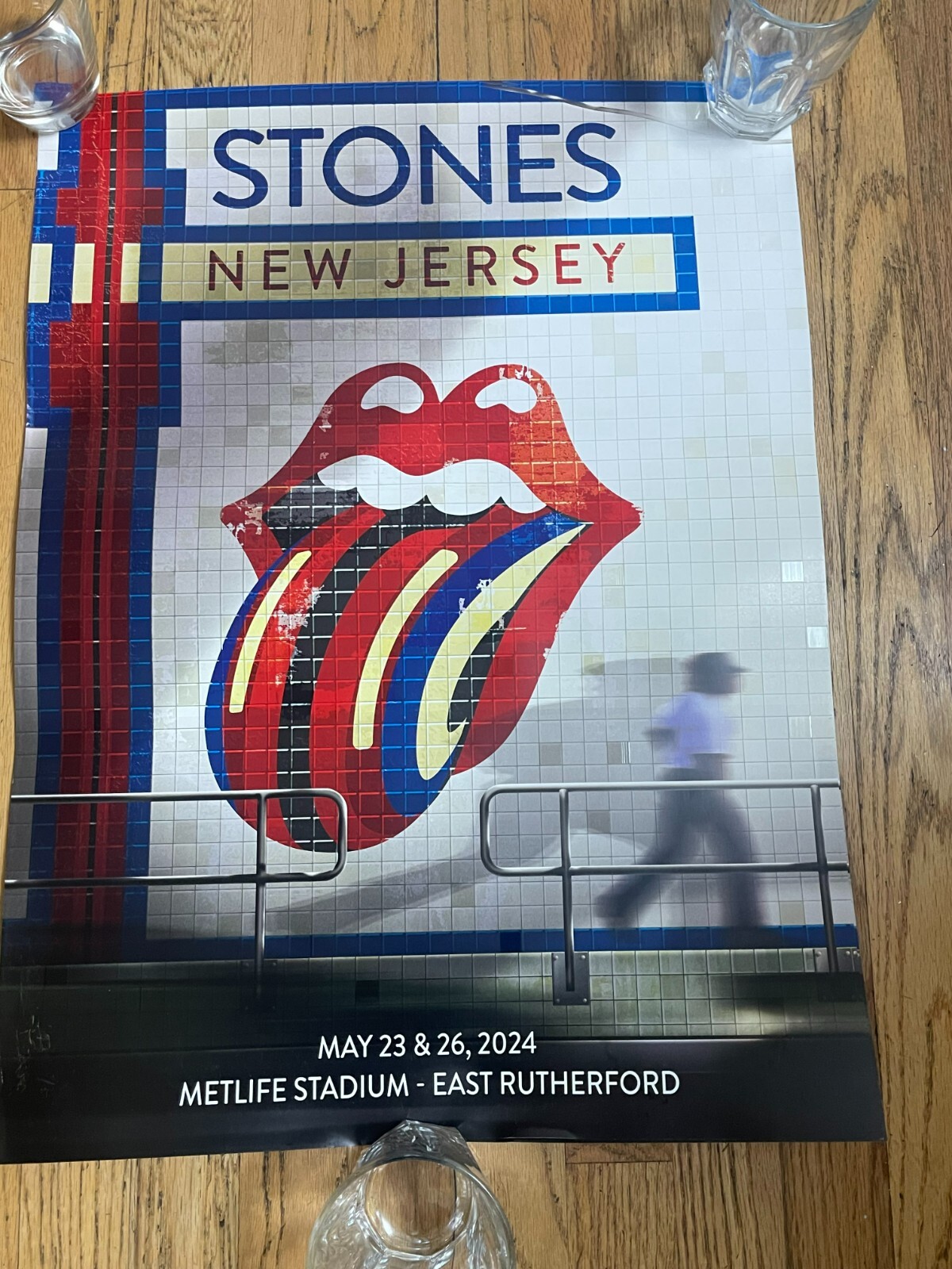 Rolling Stones 2024 Hackney Diamonds Official Tour Poster