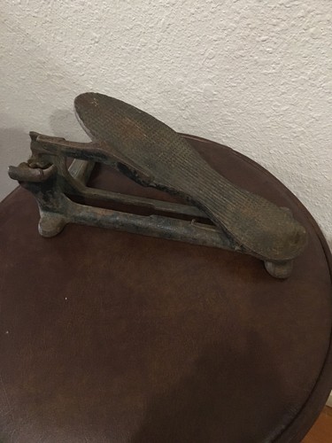 Antique Metal Foot Pedal