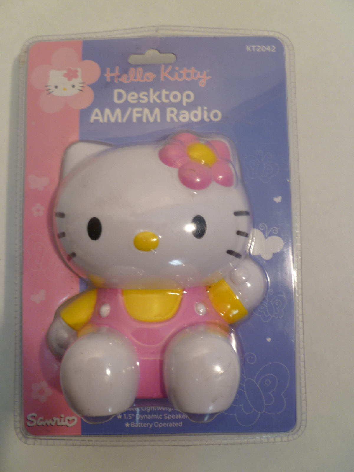 サンリオ　ハローキティ　HELLO KITTY 　AMFMラジオ ピンク　希少 ハローキティ FM／AMポータブルラジオ - メルカリ