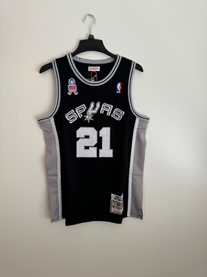 Tim Duncan #21 Men s Black San Antonio Spurs Jersey