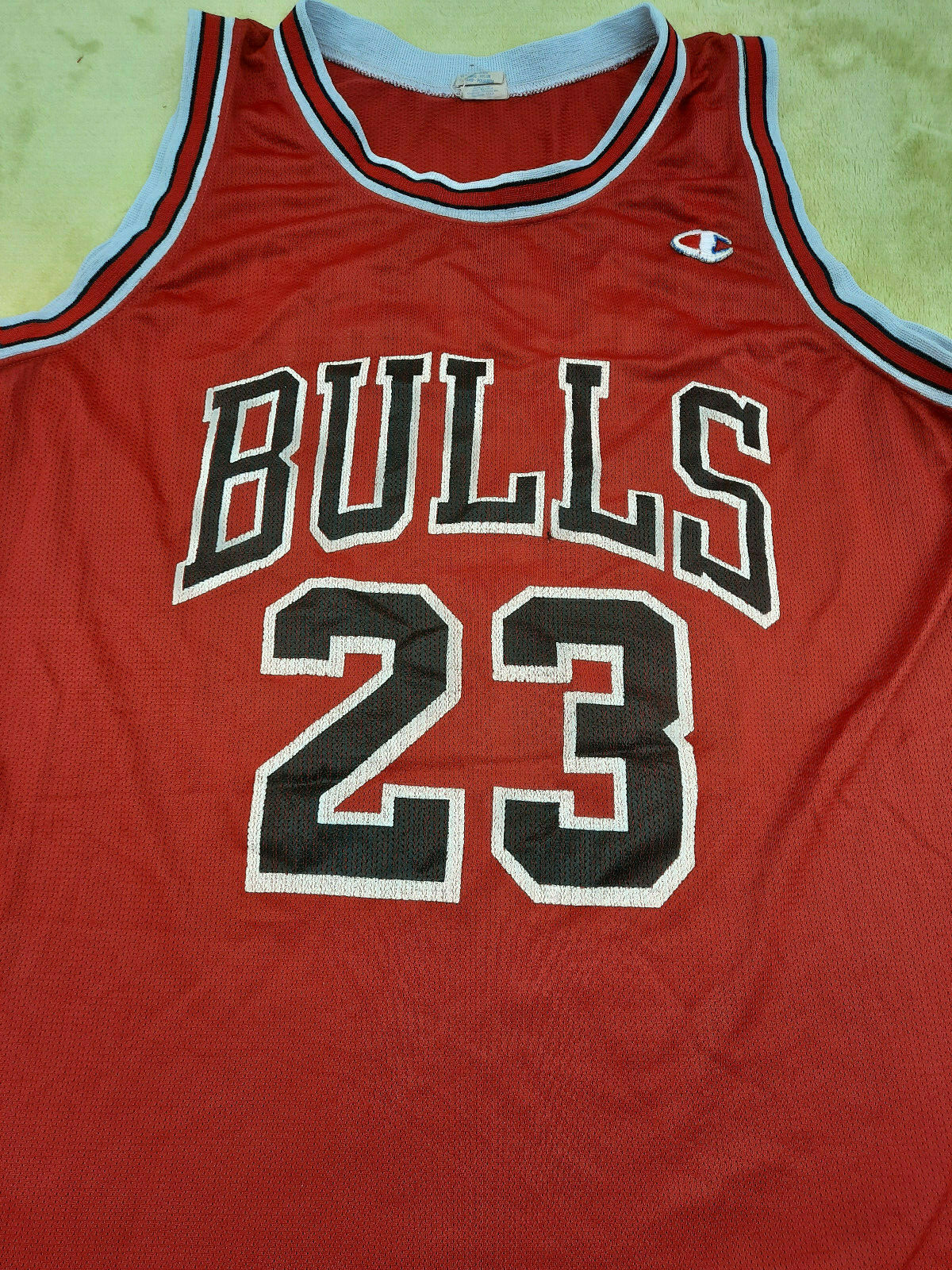 ウェア nt250731-004A7 Champion Bulls Jordan 23 Vintage Champion MICHAEL JORDAN No. 23 CHICAGO BULLS (Size