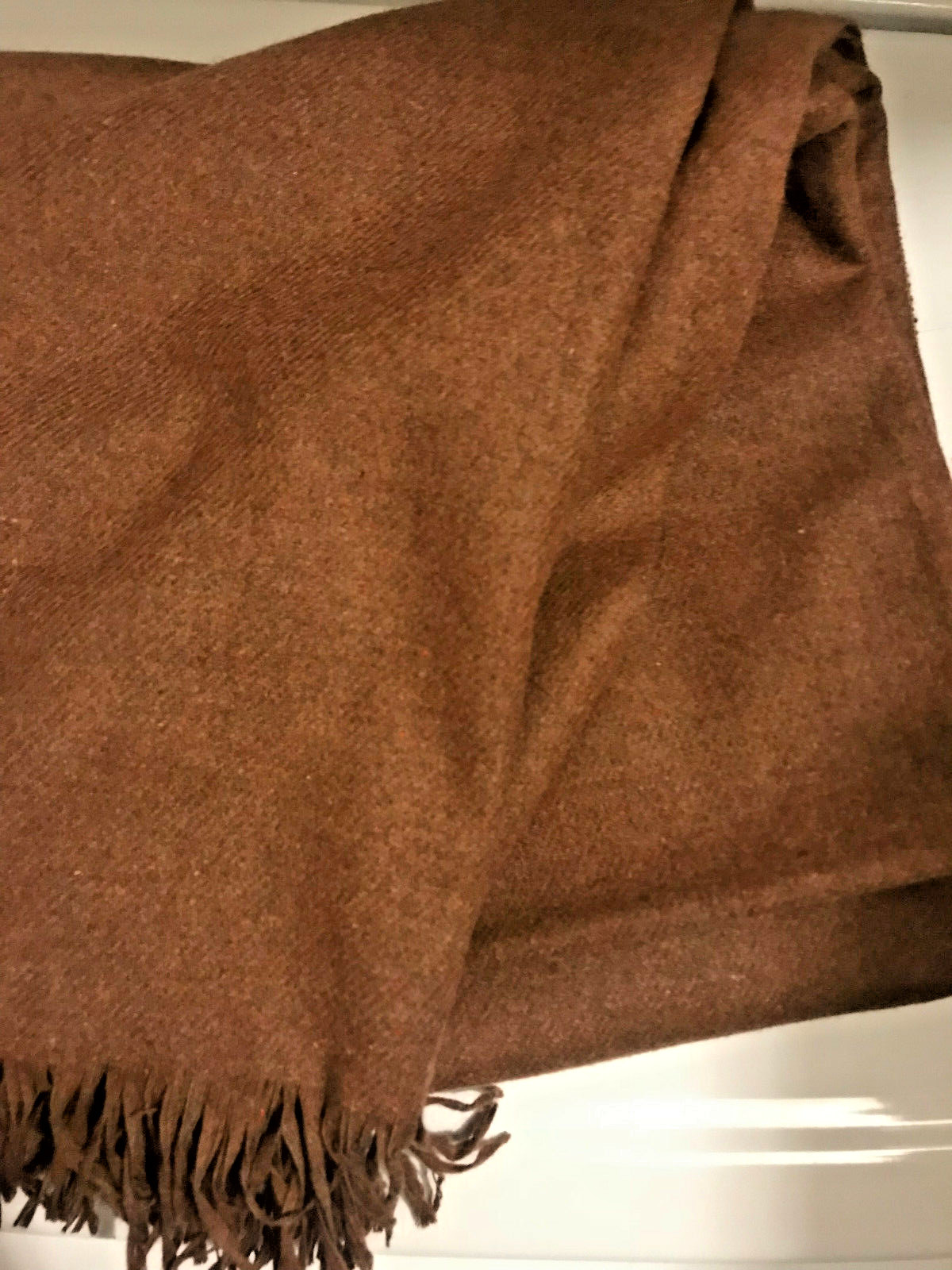 Chocolate MOCHA Brown Raymond Bhagirath INDIA 274 x137 CM Gorgeous Blanket Throw