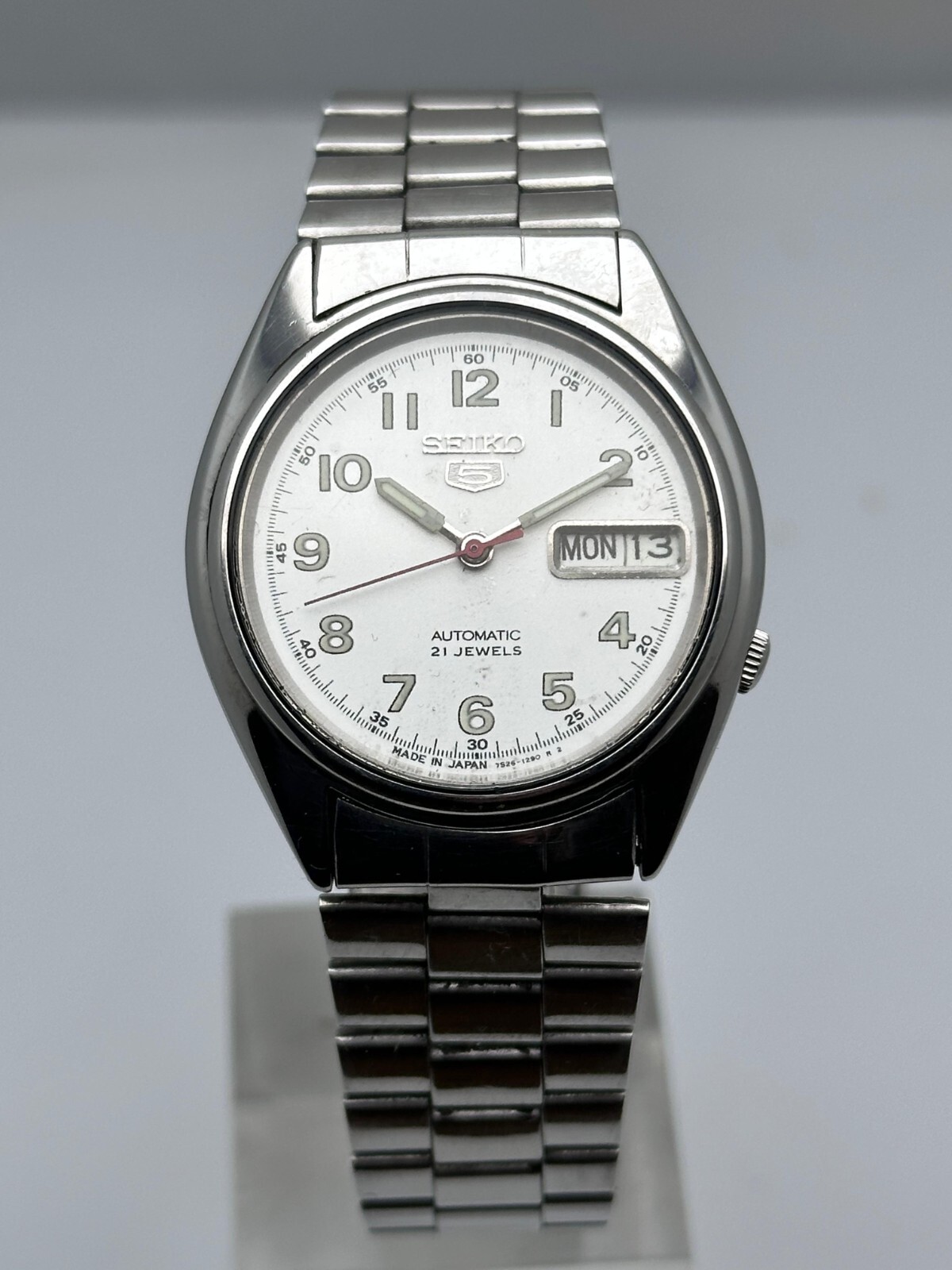 Vintage Seiko 5 Automatic 21 Jewels 7S26-6000 Day/Date Japan