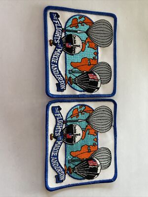 Flights of Ben Abruzzo And Maxie Anderson Gas Balloon Patch