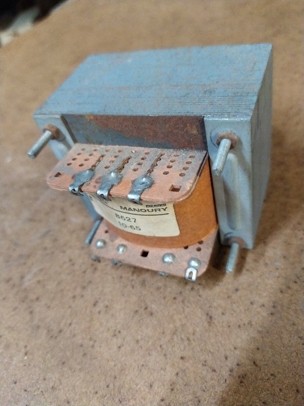 Transformateur D'Alimentation Ampli A Tubes 0-110-220 V 310 V 0,07amp 6v 2 Amps 