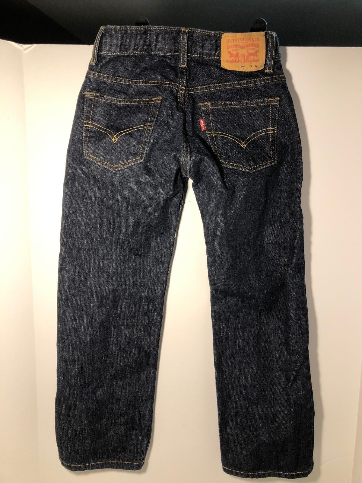 Levis 505 Regular  Blue Jeans Kids Size 8