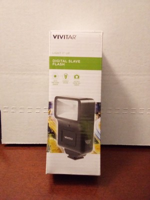 Vivitar V319AF Digital Concepts Slave Flash w/ Bracket For Digital Camera