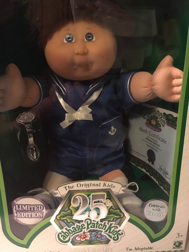 Limited Edition 25th Anniversary Cabbage Patch Doll NIB Never Opened