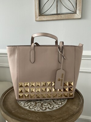 NWT Michael Kors Sinclair Large Leather East West Grab Tote Soft Pink