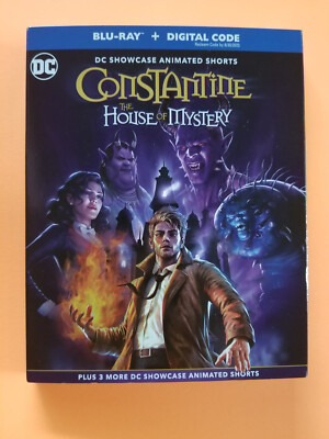 NEW - Constantine - The House of Mystery - DC (Blu-ray + Digital 2022) Animated