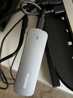 Portable SSD 256GB KingDian Slim Metal External Hard Drive 450mb/s USB3.1 New