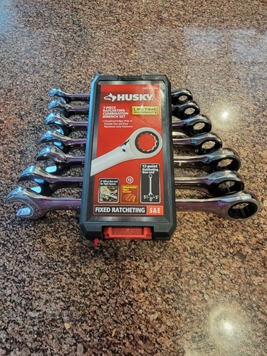 Husky flex ratcheting wrench set outlet