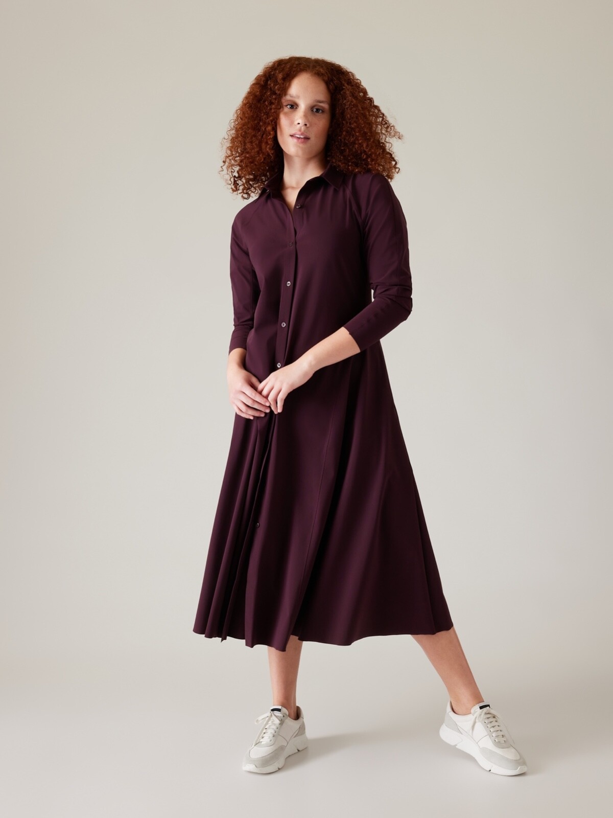 Многослойное платье ATHLETA Cosmic XS X-Small | Каберне со специями #534776 НОВИНКА