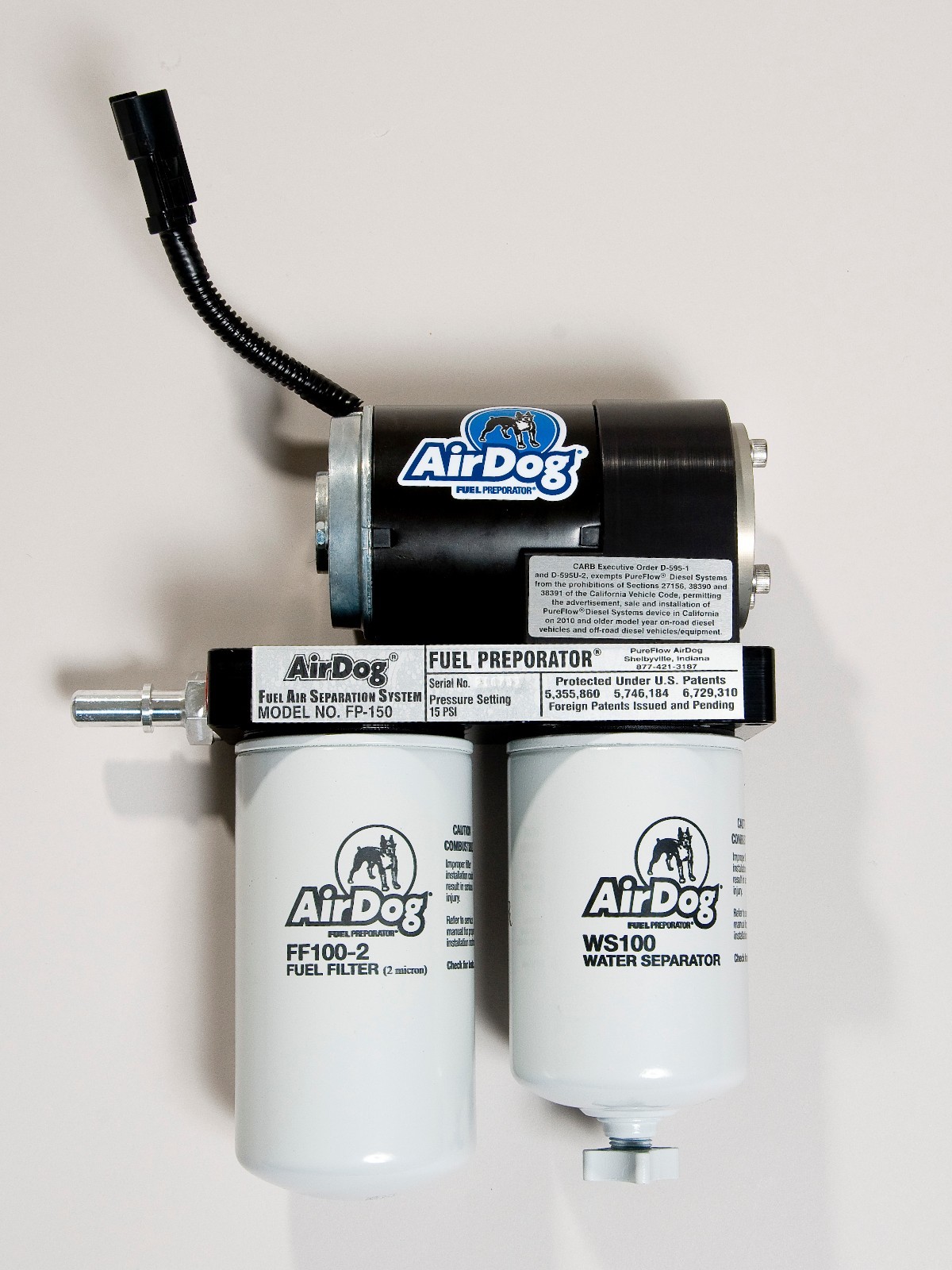 AIRDOG FUEL PUMP FILTER SYSTEM 0810 FORD POWERSTROKE TURBO DIESEL 6.4L