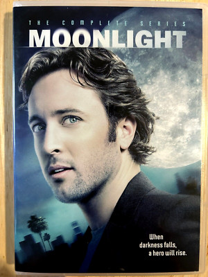 Moonlight: The Complete Series (2007) (DVD 2011 4 Discs) (Very Good) Vampires