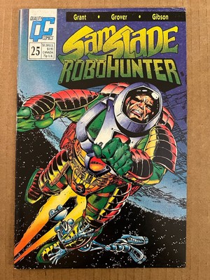 Sam Slade Robohunter #25 | VG/FN Fleetway/Quality Oct 1988 | Combine Shipping