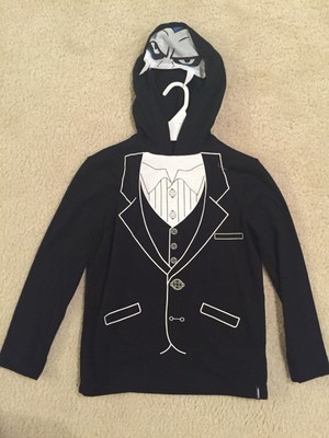 NEW Dracula Vampire Boys 7 Graphic Pullover Hoodie Long Sleeve Shirt Halloween