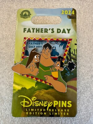 DISNEY FATHER'S DAY PIN  2024 PACHA TIPO CHACA EMPEROR'S NEW GROOVE LR