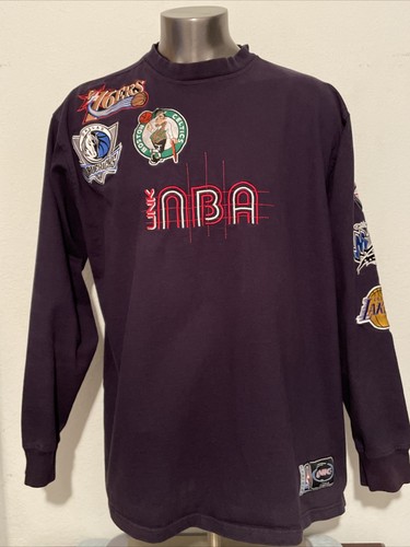 UNK NBA Apparel Multi Team Embroidered Logo Basketball Black