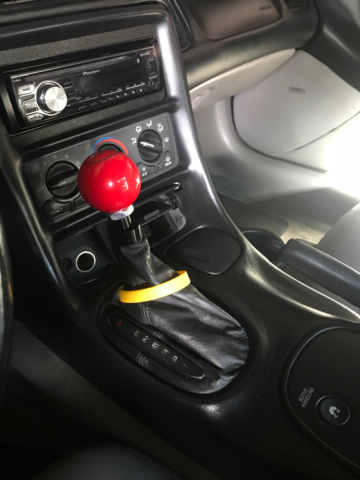 Corvette C5 Automatic Transmission Shift Knob Adapter american shifter