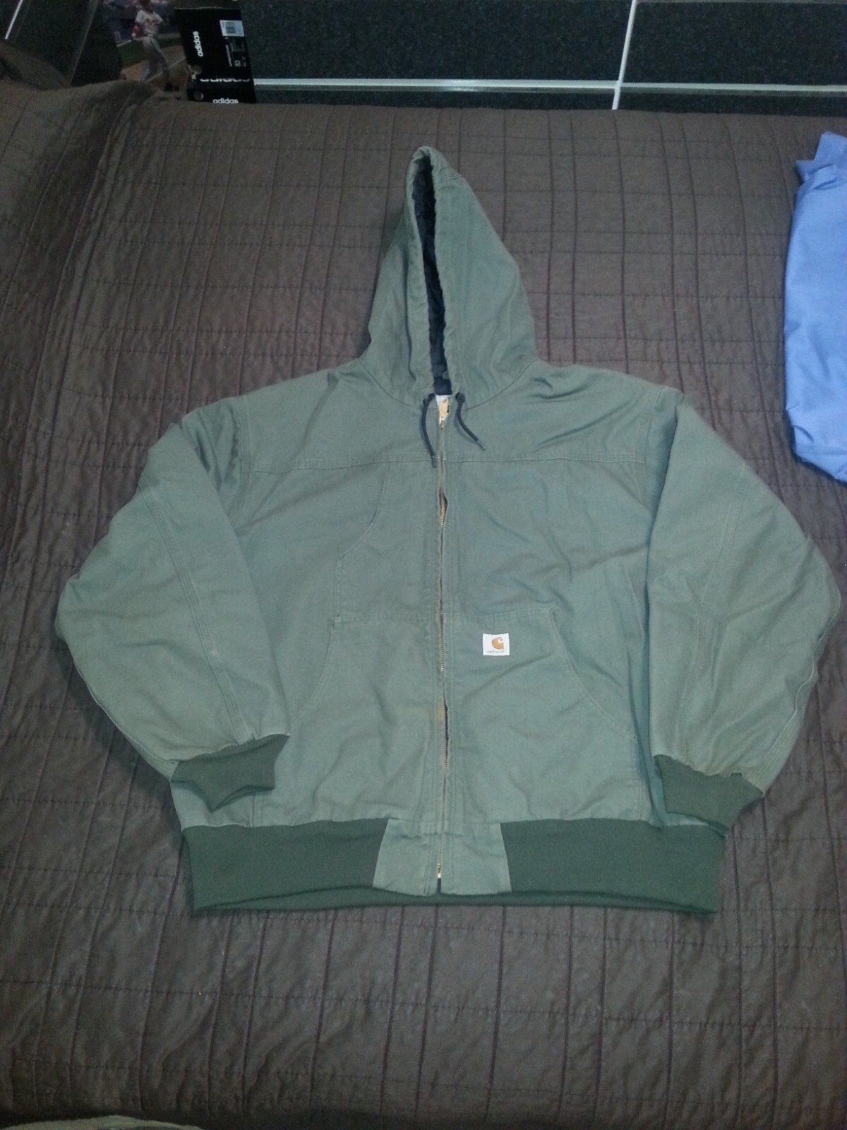 ジャケット・アウター carhartt active jacket gray Green CARHARTT WIP OG ACTIVE JACKET SMOKE GREEN XL NWT SOLD OUT