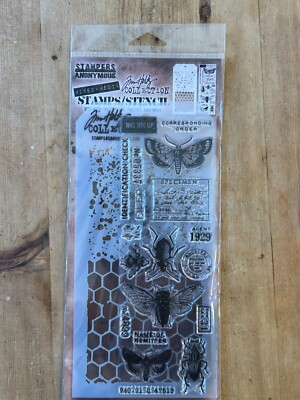 Tim Holtz Stamper's Anonymous Stamp/Stencil CHOOSE FROM 16 SETS buy more & save