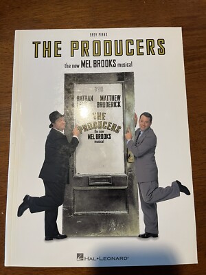 THE PRODUCERS MEL BROOKS HAL LEONARD 1975 PIANO SHEET MUSIC BOOK