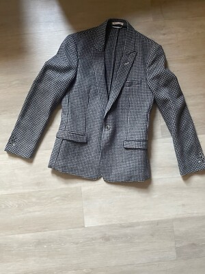 Gant Rugger 100% wool designer blazer sport jacket ''the dog tooth'' US 36 (EU 46)