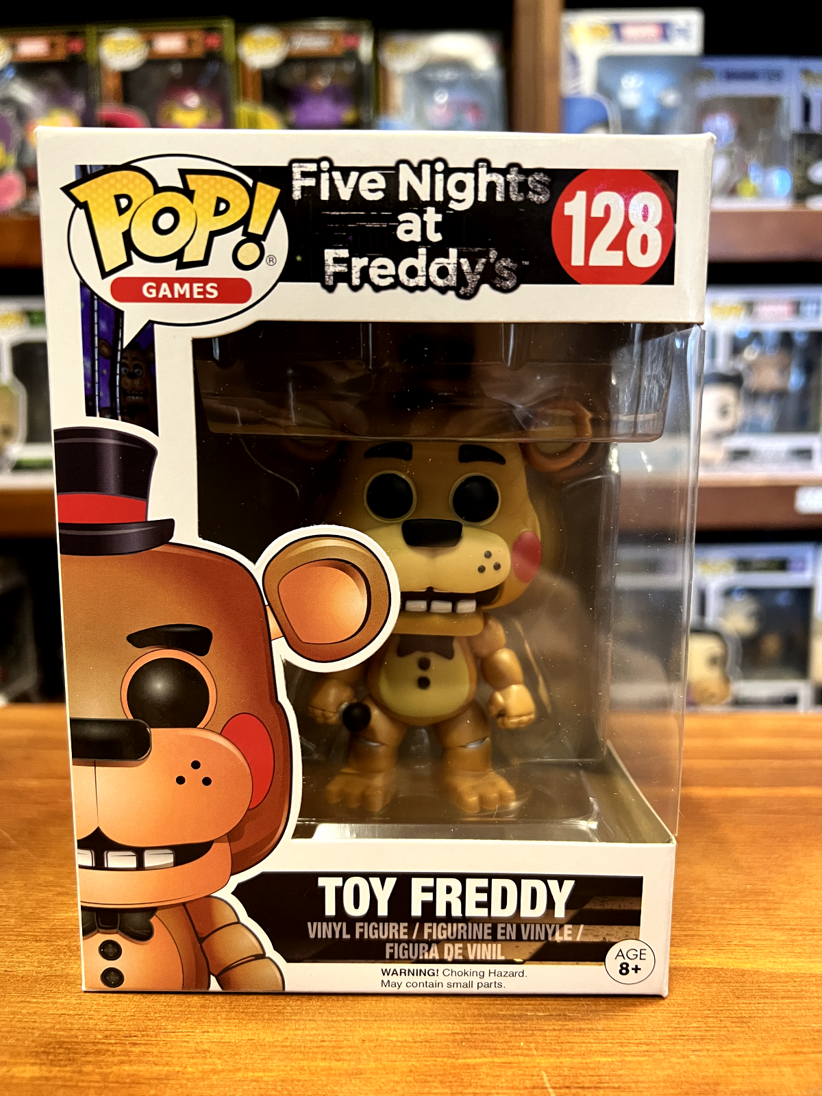 Funko Five Nights at Freddys POP Games Toy Freddy Exclusive Vinyl Figure  128 - ToyWiz