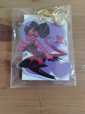 Helluva Boss Pin-Up Barbie Wire Acrylic Keychain LIMITED EDITION Vivziepop NEW
