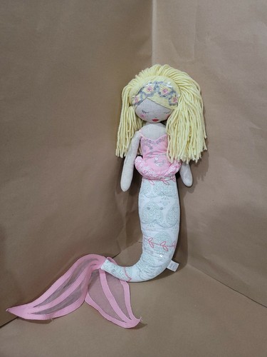 24” Pottery Barn Kids Nautical Mermaid Plush