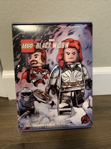 black widow comic con lego