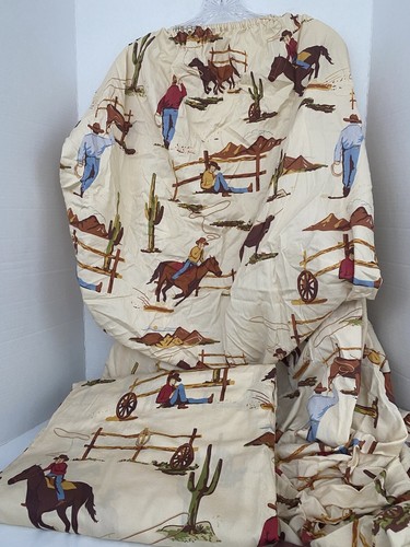 Sweet Jojo Designs Sheet Set Wild West Cowboy Western Kid Bedding toddler Bed