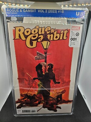 ROGUE & GAMBIT VOL 2 PULP VARIANT UNCIRCULATED RARE #1B