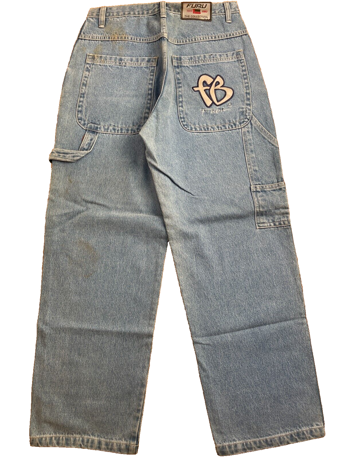パンツ 1990's FUBU rigid denim pants buggy 1990's FUBU rigid denim pants buggy - メルカリ