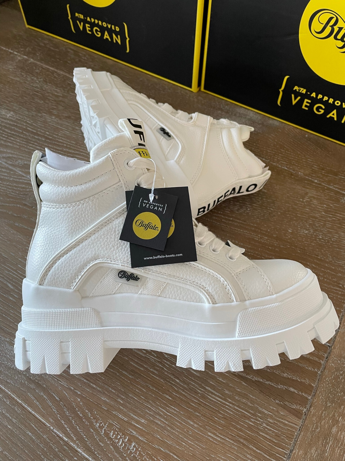 人気！【BUFFALO】☆VEGAN ASPHA MID☆厚底スニーカー $_57.JPG?set_id=8800005007