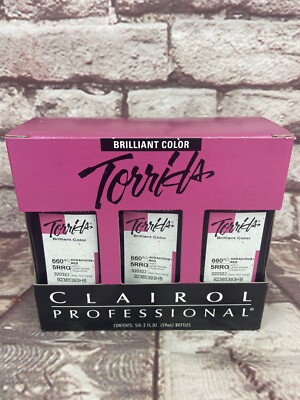 Clairol Professional 6- pack Torrids Hair Color Audacious Red 660RO / 5RRO