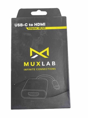 MuxLab USB Type-C Male to HDMI 2.0 Female Adapter