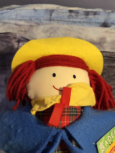 1994 Madeline Dressable Plush Doll by Eden 15 Inches - Complete Original Outfit