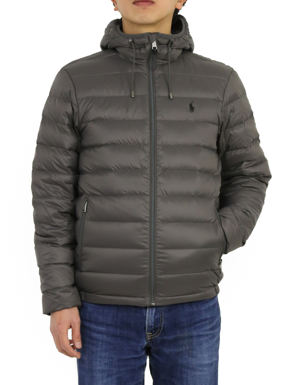 Polo packable hooded down clearance jacket